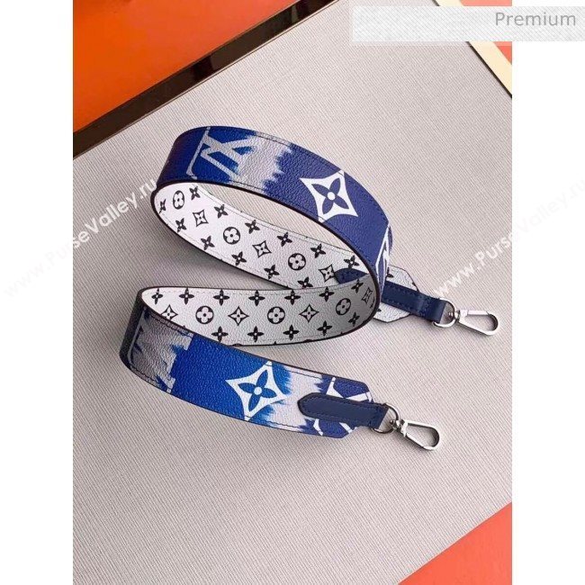 Louis Vuitton Monogram canvas LV Escale Bandoulière Strap J02476 Blue 2020 (K-20040242)