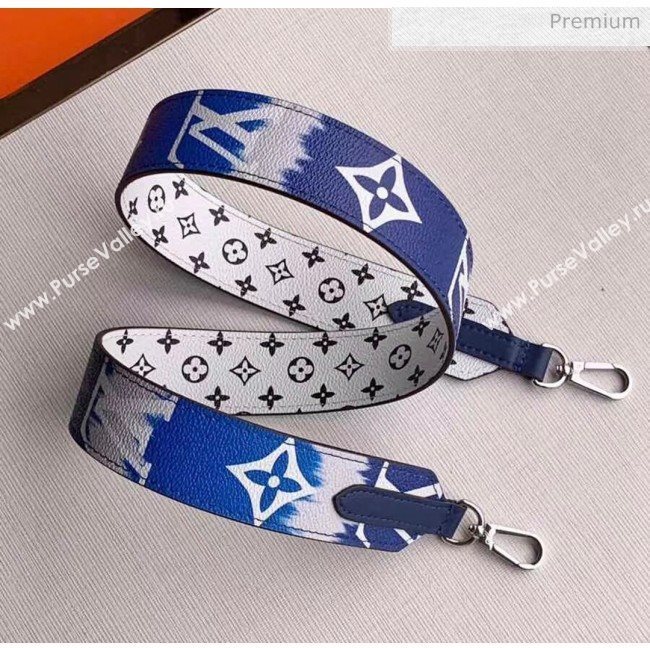 Louis Vuitton Monogram canvas LV Escale Bandoulière Strap J02476 Blue 2020 (K-20040242)