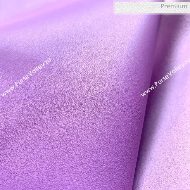 Chanel Grained Calfskin Small Vanity Case Bag A93342 Purple 2019 (YD-20040311)