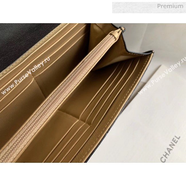 Chanel Clutch Bag with Chain And Imitation Pearls AP1001 Black 2020 (JY-20040302)