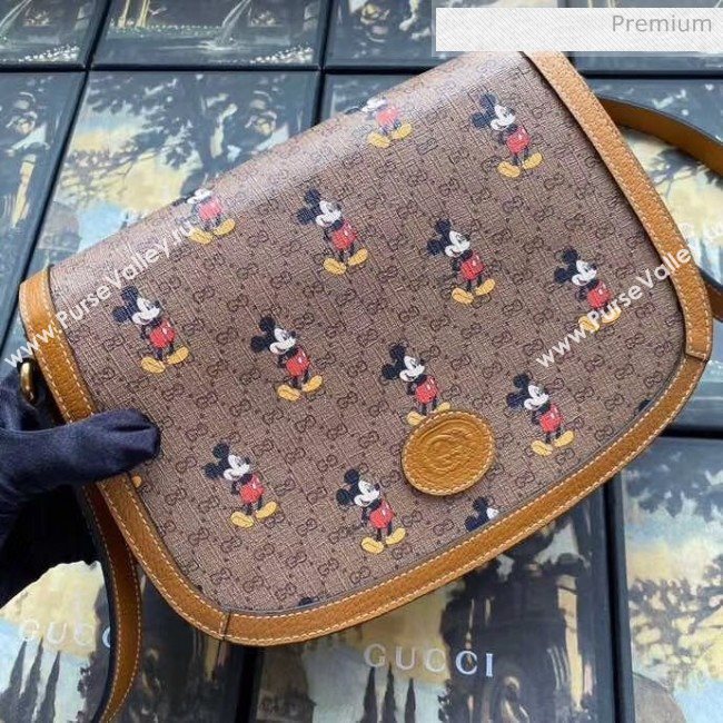 Gucci Disney x Gucci Mickey Mouse Small Shoulder Bag 602694 2020 (DLH-20040734)