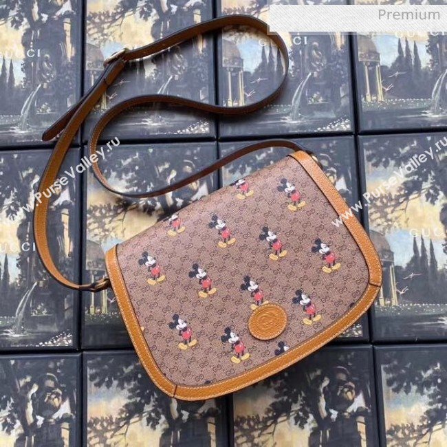 Gucci Disney x Gucci Mickey Mouse Small Shoulder Bag 602694 2020 (DLH-20040734)