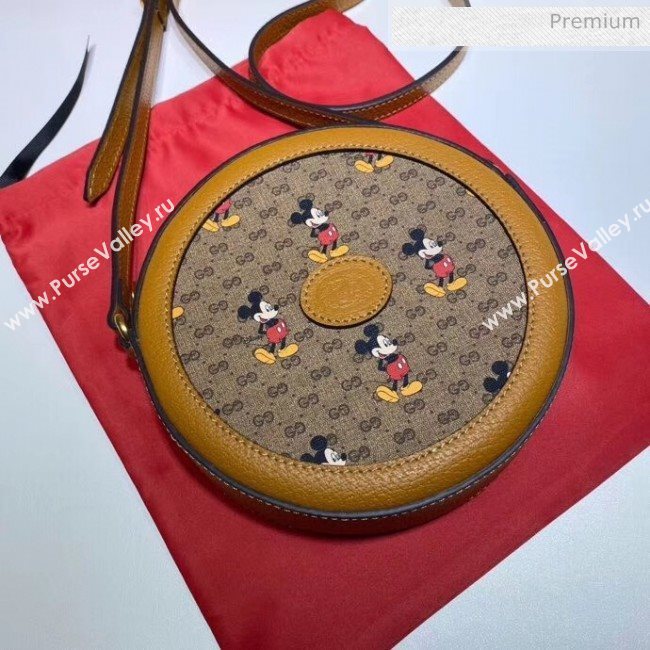 Gucci Disney x Gucci Mickey Mouse Round Shoulder Bag 603938 2020 (LX-20040735)