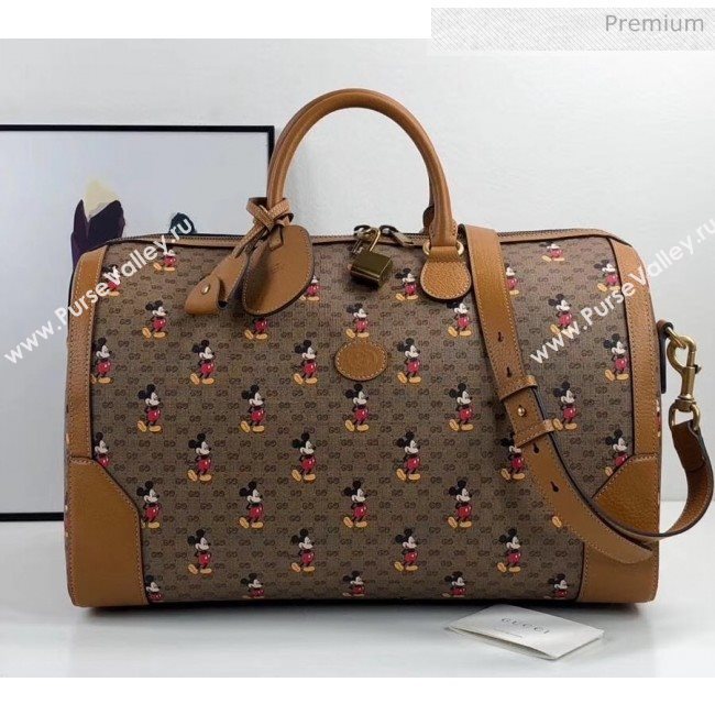 Gucci Disney x Gucci Mickey Mouse Medium Carry-on Duffle Bag 547953 2020 (LX-20040736)