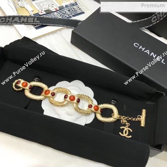 Chanel Gold Metal Bracelet 07 2020 (YF-20040633)