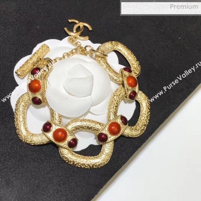 Chanel Gold Metal Bracelet 07 2020 (YF-20040633)