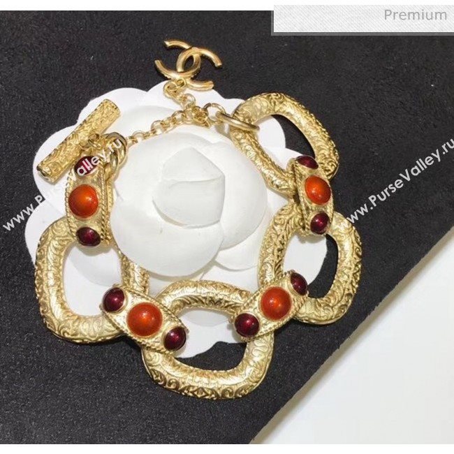 Chanel Gold Metal Bracelet 07 2020 (YF-20040633)