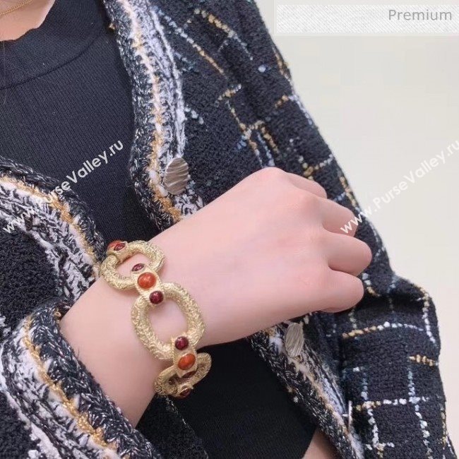 Chanel Gold Metal Bracelet 07 2020 (YF-20040633)