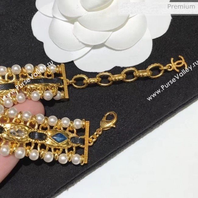 Chanel Leather Chain Bracelet 08 2020 (YF-20040634)