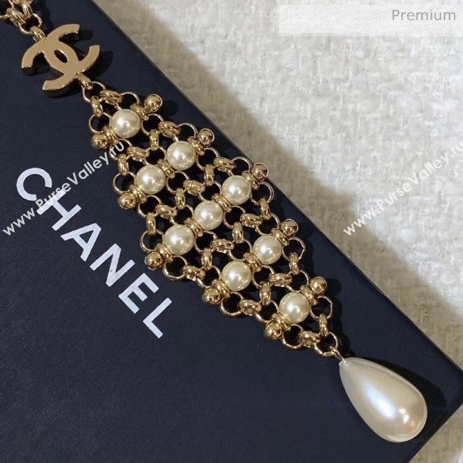 Chanel Pearls Necklace 09 2020 (YF-20040635)