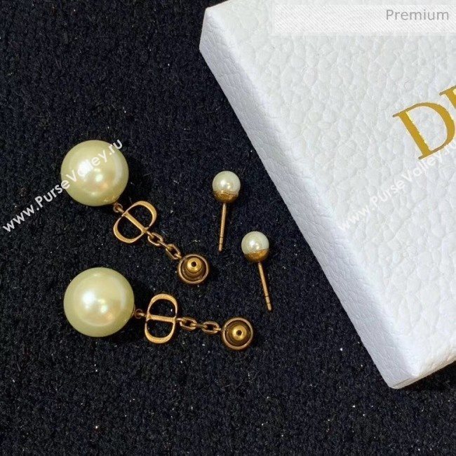 Dior Pearl CD Earrings 17 2020 (YF-20040643)