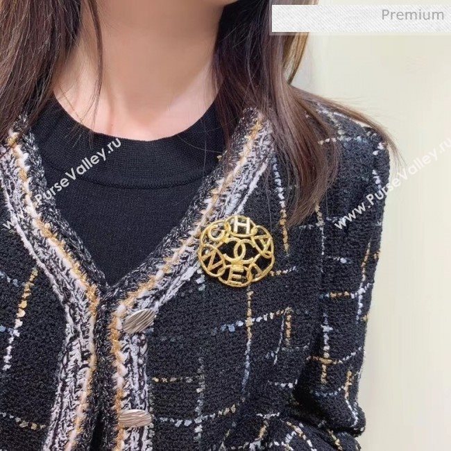 Chanel Gold Metal Brooch 23 2020 (YF-20040649)