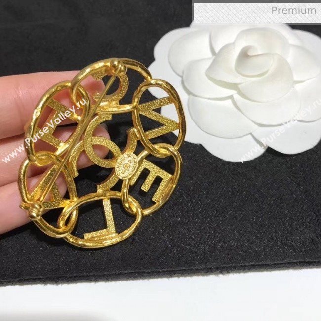 Chanel Gold Metal Brooch 23 2020 (YF-20040649)