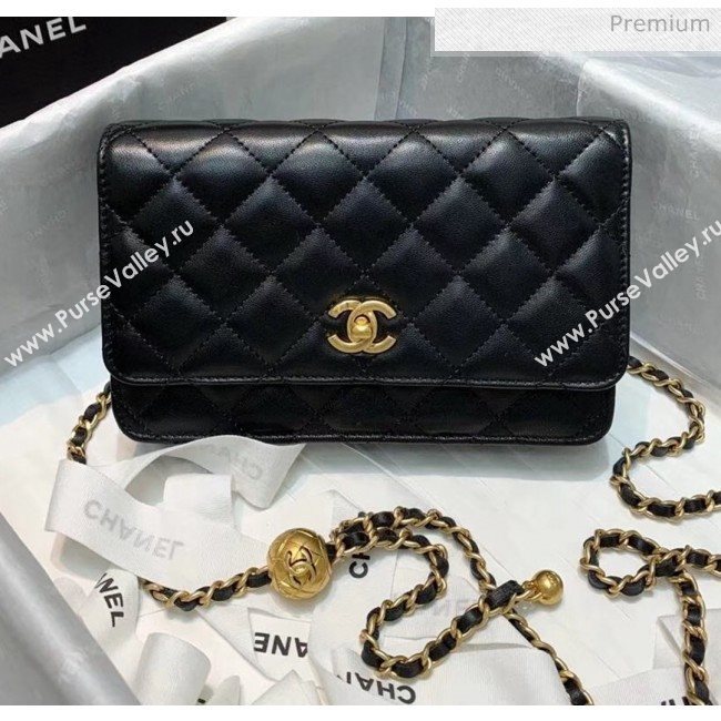 Chanel Metal Wallet on Chain WOC Bag AP1450 Black 2020 (JY-20040717)
