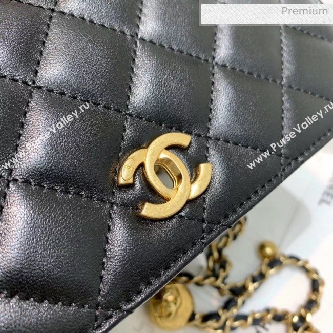 Chanel Metal Wallet on Chain WOC Bag AP1450 Black 2020 (JY-20040717)