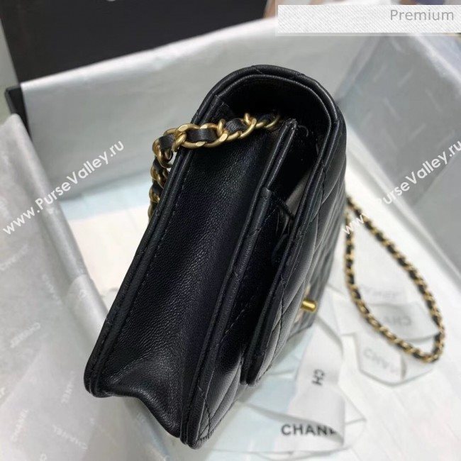 Chanel Metal Wallet on Chain WOC Bag AP1450 Black 2020 (JY-20040717)