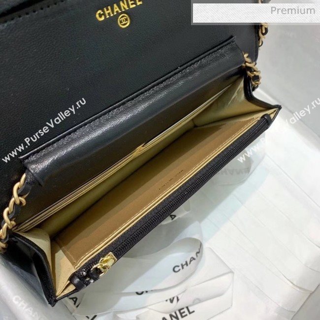 Chanel Metal Wallet on Chain WOC Bag AP1450 Black 2020 (JY-20040717)