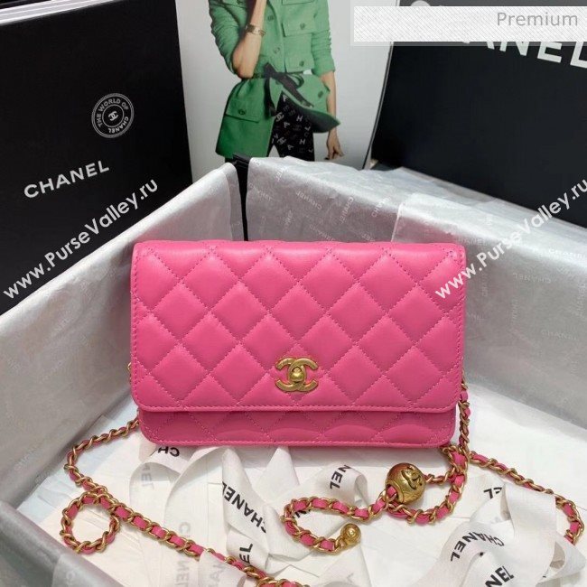 Chanel Metal Wallet on Chain WOC Bag AP1450 Rosy 2020 (JY-20040718)