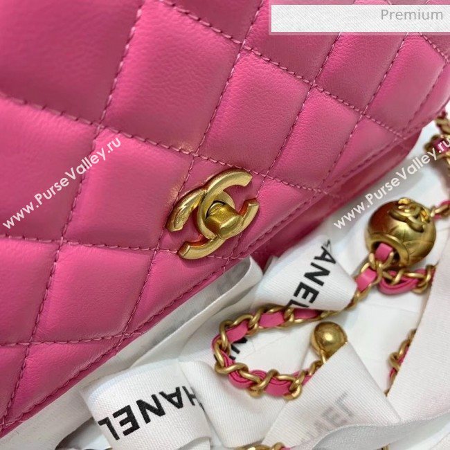 Chanel Metal Wallet on Chain WOC Bag AP1450 Rosy 2020 (JY-20040718)