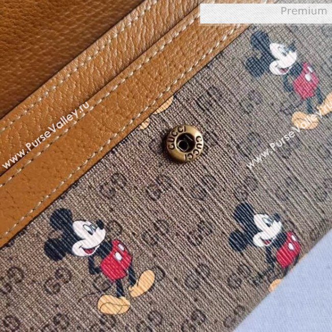 Gucci Disney x Gucci Mickey Mouse Long Wallet 602530 2020 (DLH-20040724)