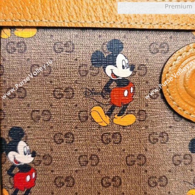 Gucci Disney x Gucci Mickey Mouse Zip Wallet 602532 2020 (DLH-20040725)