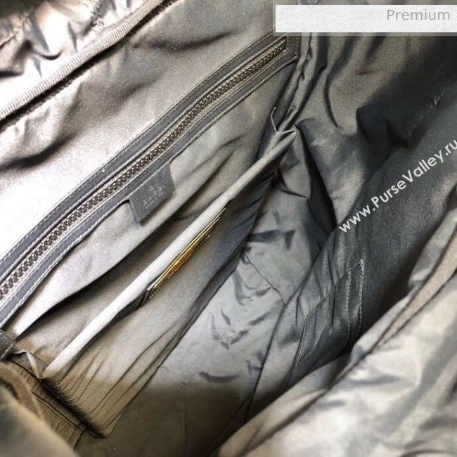 Gucci GG Leather Backpack 536413 Black (DLH-20040738)