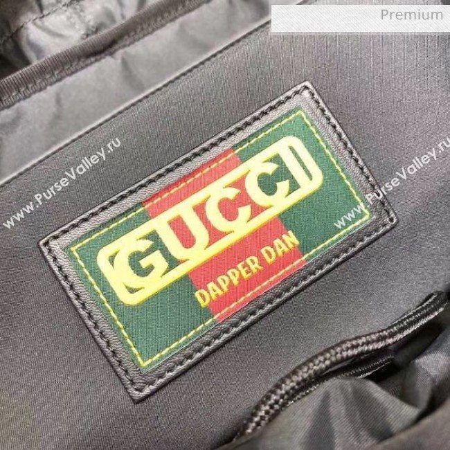 Gucci GG Leather Backpack 536413 Black (DLH-20040738)