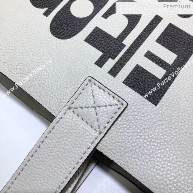 Gucci Crocodile Printed Leather Ophidia Large Tote 519335 Off-Whtie (DLH-20040747)