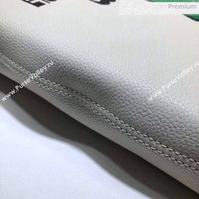 Gucci Crocodile Printed Leather Ophidia Large Tote 519335 Off-Whtie (DLH-20040747)