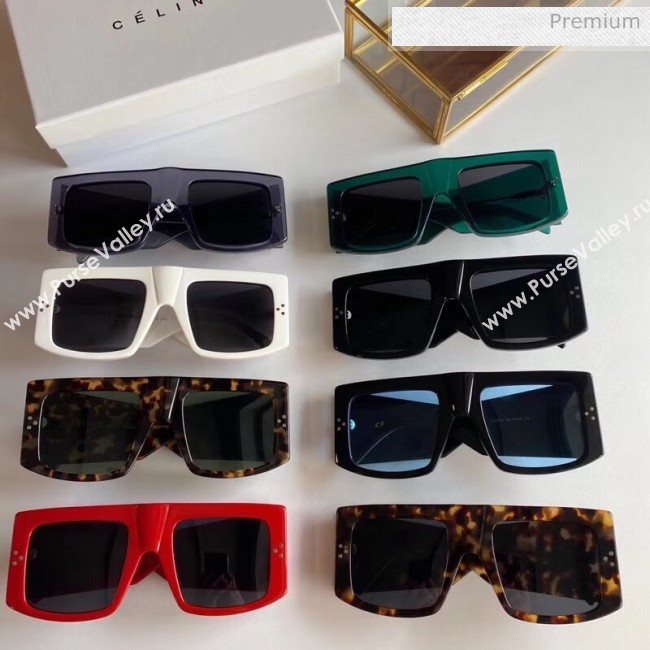 Celine Rectangular Sunglasses 25 2020 (A-20040955)