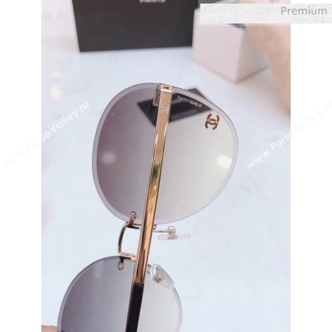 Chanel Round Sunglasses Brown 38 2020 (A-20040969)