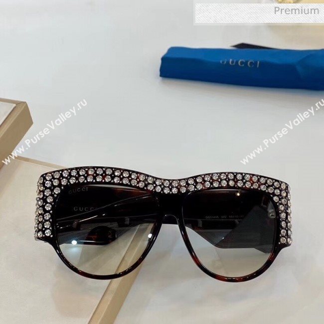 Gucci Crystal Sunglasses 67 2020 (A-20041006)