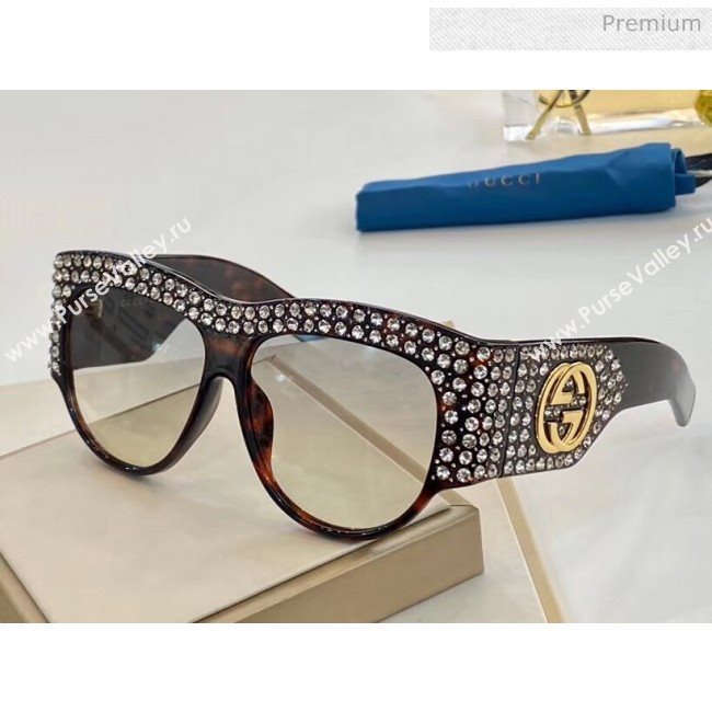 Gucci Crystal Sunglasses 67 2020 (A-20041006)