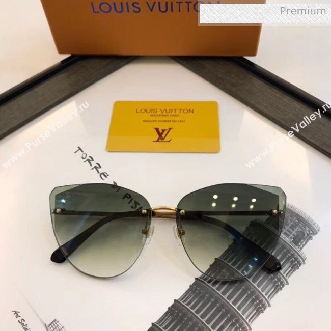 Louis Vuitton Plein Soleil Pilot Sunglasses Z1317E 140 2020 (A-20041080)