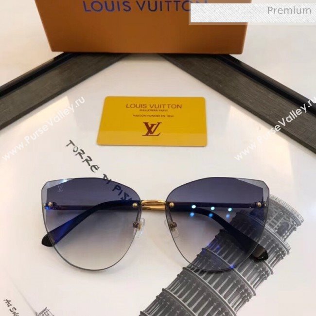 Louis Vuitton Plein Soleil Pilot Sunglasses Z1317E 141 2020 (A-20041081)