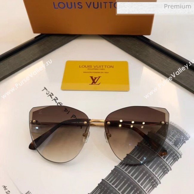 Louis Vuitton Plein Soleil Pilot Sunglasses Z1317E 144 2020 (A-20041084)