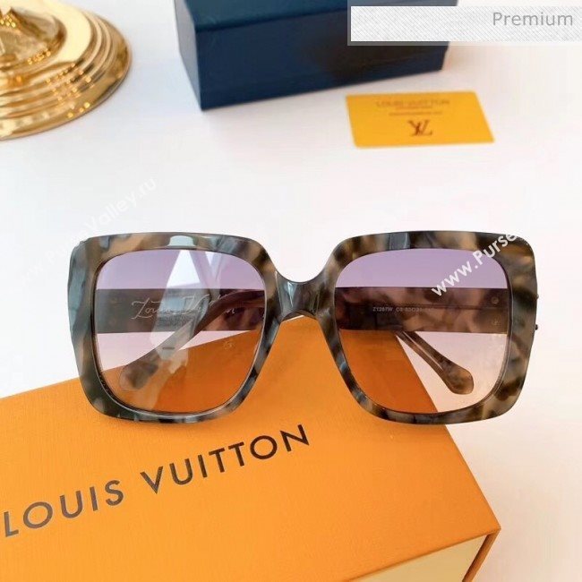 Louis Vuitton LV Rainbow Square Sunglasses Z1186E 138 2020 (A-20041078)