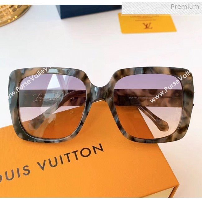 Louis Vuitton LV Rainbow Square Sunglasses Z1186E 138 2020 (A-20041078)