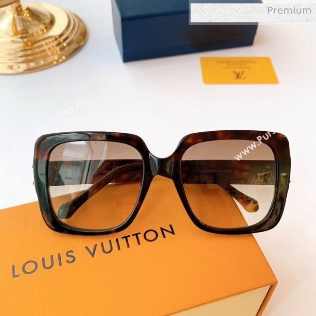 Louis Vuitton LV Rainbow Square Sunglasses Z1186E 139 2020 (A-20041079)