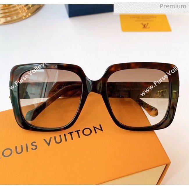 Louis Vuitton LV Rainbow Square Sunglasses Z1186E 139 2020 (A-20041079)