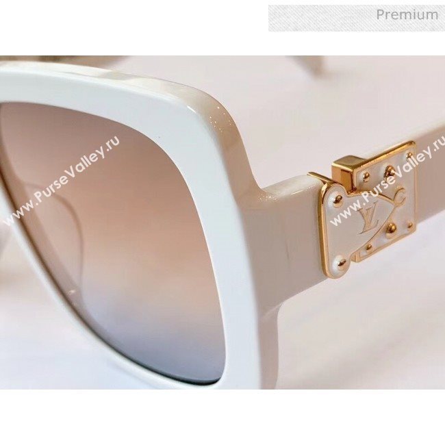 Louis Vuitton LV Rainbow Square Sunglasses Z1186E 134 2020 (A-20041074)