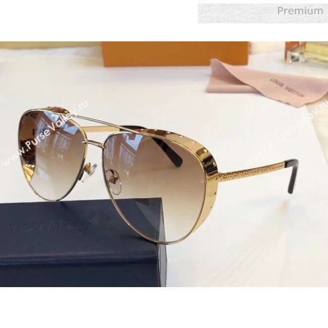 Louis Vuitton Metal Frame Sunglasses 160 2020 (A-20041122)