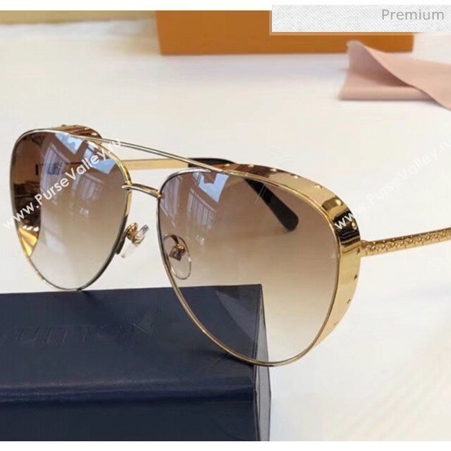 Louis Vuitton Metal Frame Sunglasses 160 2020 (A-20041122)