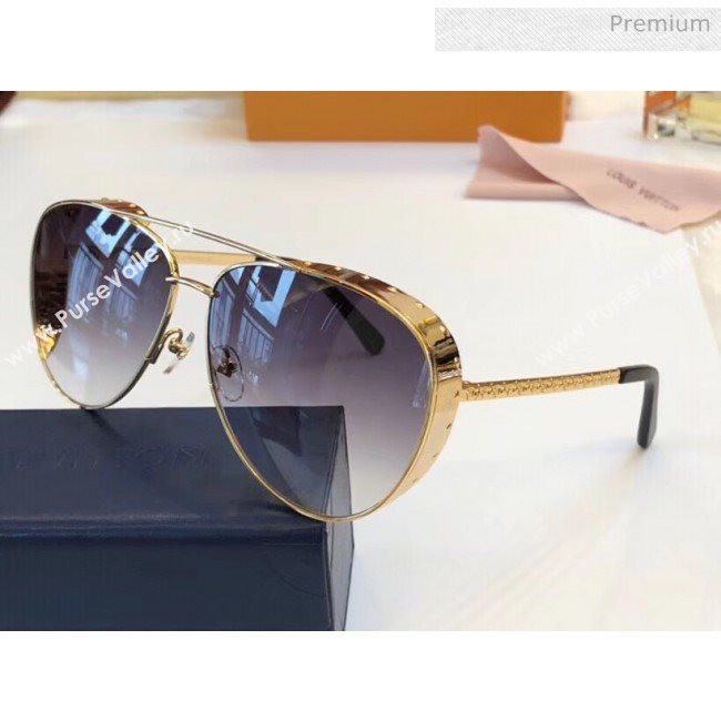 Louis Vuitton Metal Frame Sunglasses 163 2020 (A-20041125)