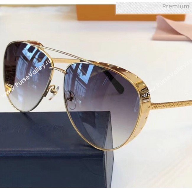 Louis Vuitton Metal Frame Sunglasses 163 2020 (A-20041125)