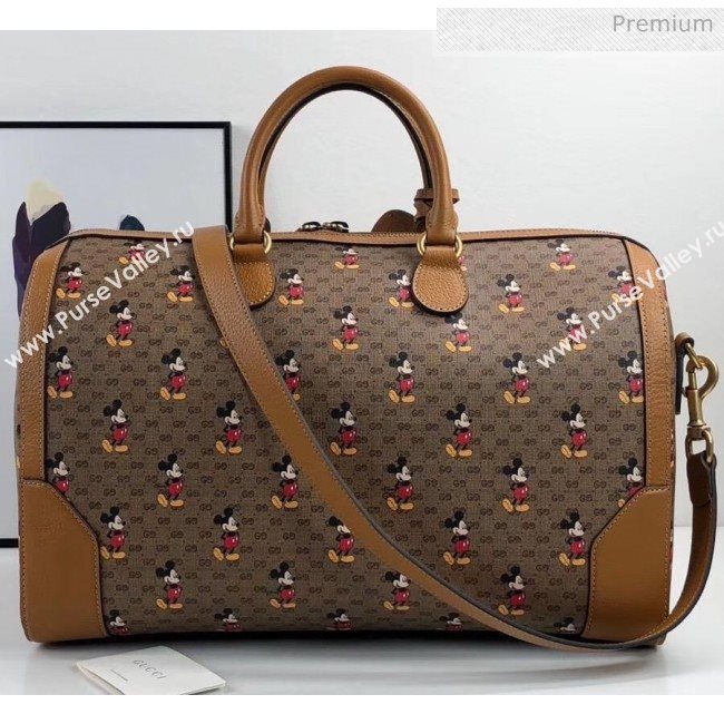 Gucci Disney x Gucci Mickey Mouse Medium Carry-on Duffle Bag 547953 2020 (LX-20040736)