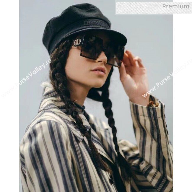 Dior Square 30Montaigne Sunglasses Black 90 2020 (A-20041030)