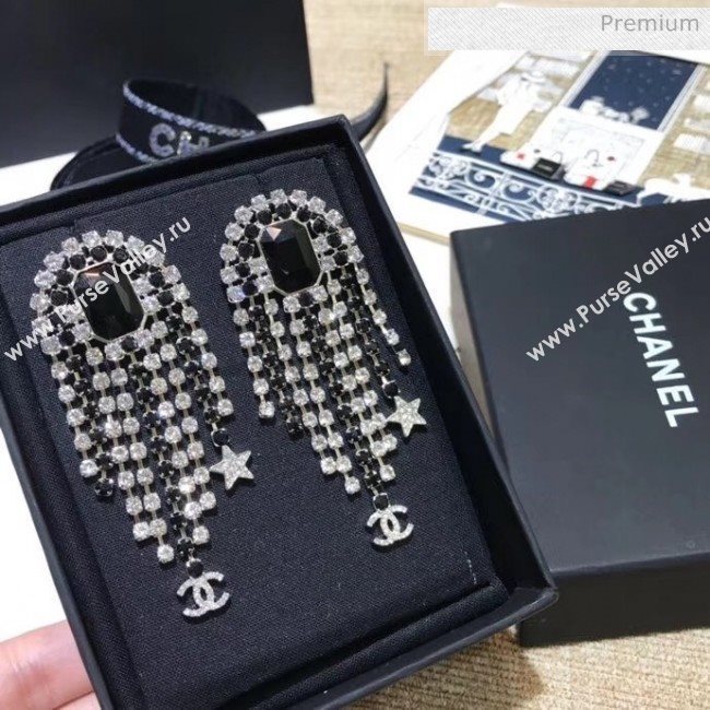 Chanel Crystal Tassel Earrings 29 2020 (YF-20040655)