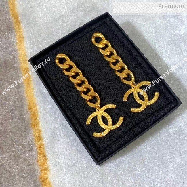 Chanel Gold Metal Earrings 30 2020 (YF-20040656)