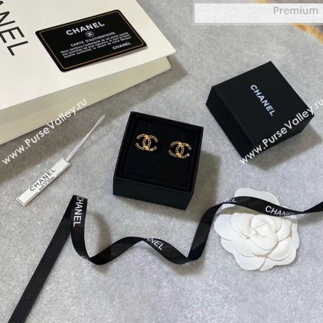 Chanel CC Brass Earrings 36 2020 (YF-20040663)
